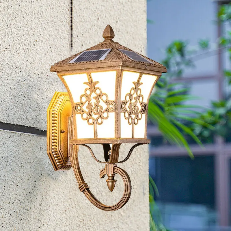 โคมไฟพลังงานแสงอาทิตย์สไตล์ยุโ - Ac Outdoor Power บทวิจารณ์และราคา