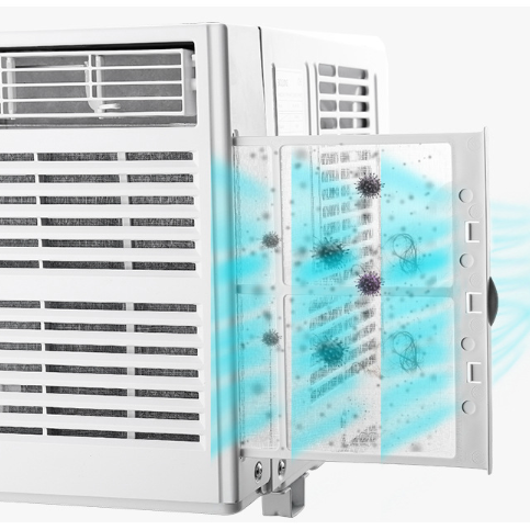 เครื่องปรับอากาศแบบติดหน้าต่าง - Ac Outdoor Power บทวิจารณ์และราคา